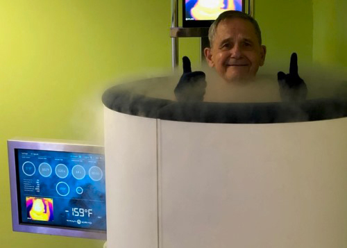 Tropical Tan Cryotherapy Maryland Man