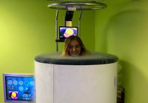 Tropical Tan Cryotherapy Maryland Woman